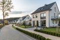 New housing development in Germany Royalty Free Stock Photo