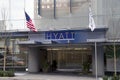 New Hyatt hotel Seatle Royalty Free Stock Photo