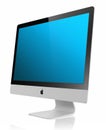 New iMac 2012 5mm display Royalty Free Stock Photo