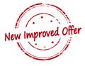New improved offer Royalty Free Stock Photo