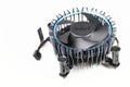 New Intel Hight performance active CPU cooler with fan, copper plate and aluminum fin Royalty Free Stock Photo