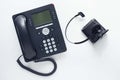 Deskphone, office and business concept. Royalty Free Stock Photo