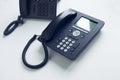 Deskphone, office and business concept. Royalty Free Stock Photo