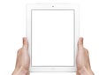 A new Ipad on hand Royalty Free Stock Photo