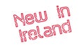 New In Ireland rubber stamp
