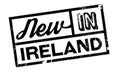 New In Ireland rubber stamp