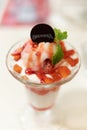 New item `Stawberry Overload` at Swensens.