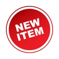 New item sticker Royalty Free Stock Photo