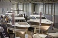 New Jeanneau Prestige Boats At Big Blue Sea Expo Royalty Free Stock Photo