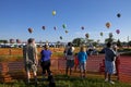 New Jersey Ballooning Festival in Whitehouse Station Royalty Free Stock Photo