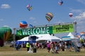 New Jersey Ballooning Festival in Whitehouse Station Royalty Free Stock Photo