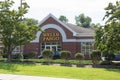 Wells Fargo bank entrance with sign