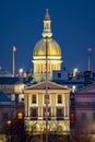 New Jersey State House at dawn