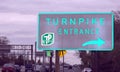 The New Jersey Turnpike Directional Sign