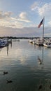 New Jersey waterfront with boats in dock.