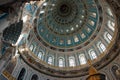 The dome of the rotunda above the chapel of the Holy Sepulcher