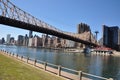 New Jork Queensboro Bridge Royalty Free Stock Photo