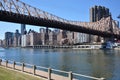 New Jork Queensboro Bridge Royalty Free Stock Photo