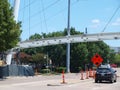 The new Katy Trail Pedestrian Bridge Royalty Free Stock Photo