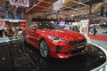 New Kia Stinger been show at 2017 Malaysia car autoshow Royalty Free Stock Photo