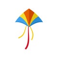 New kite icon, flat style