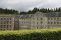 New Lanark World Heritage site in Scotland, UK showing old mill buildings