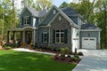 New large suburban house Royalty Free Stock Photo