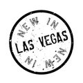 New In Las Vegas rubber stamp