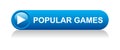 popular games icon button on white Royalty Free Stock Photo