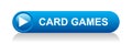 card games icon button on white Royalty Free Stock Photo