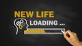 new life loading concept Royalty Free Stock Photo