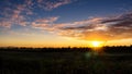 New Light: Sunrise Horizon and Cloudscape