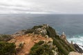 The new lighthouse of Cape Point in Cape of Good Hope Nature Reserve in Cape Peninsula, Western Cape, South Africa Royalty Free Stock Photo