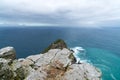 The new lighthouse of Cape Point in Cape of Good Hope Nature Reserve in Cape Peninsula, Western Cape, South Africa Royalty Free Stock Photo
