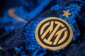 New Logo of Inter Milan Football Club on the Jersey