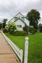 This house is the setting for the famous novel Anne of Green Gables, Royalty Free Stock Photo