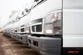 New lorries Royalty Free Stock Photo