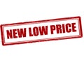 New low price Royalty Free Stock Photo