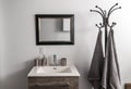 New modern house bathroom sink Royalty Free Stock Photo