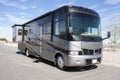 New Luxury Motor Home RV Coach Royalty Free Stock Photo