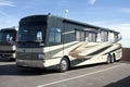New Luxury Motor Home RV Coaches Royalty Free Stock Photo