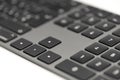 New Magic Keyboard with Numeric Keypad Space Gray Royalty Free Stock Photo