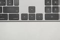New Magic Keyboard with Numeric Keypad Space Gray Royalty Free Stock Photo
