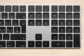 New Magic Keyboard with Numeric Keypad Space Gray Royalty Free Stock Photo