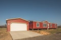 Newly Arrived Manufactured Home Royalty Free Stock Photo