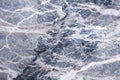 New marble background in perfect grey color as part of your design view. 50 megapixels photo. Royalty Free Stock Photo