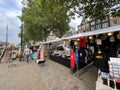 The New Market Place and the Waag building in Amsterdam