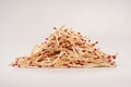 New matchsticks isolated on a background Royalty Free Stock Photo