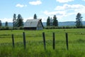 New Meadows, Idaho Historical Barn Royalty Free Stock Photo