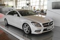 New Mercedes CLS-Class on Display Royalty Free Stock Photo